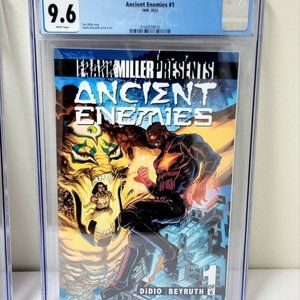 2022 Ancient Enemies #1 COMIC BOOK by FRANK MILLER PRESENTS Dan Didio - CGC 9.6